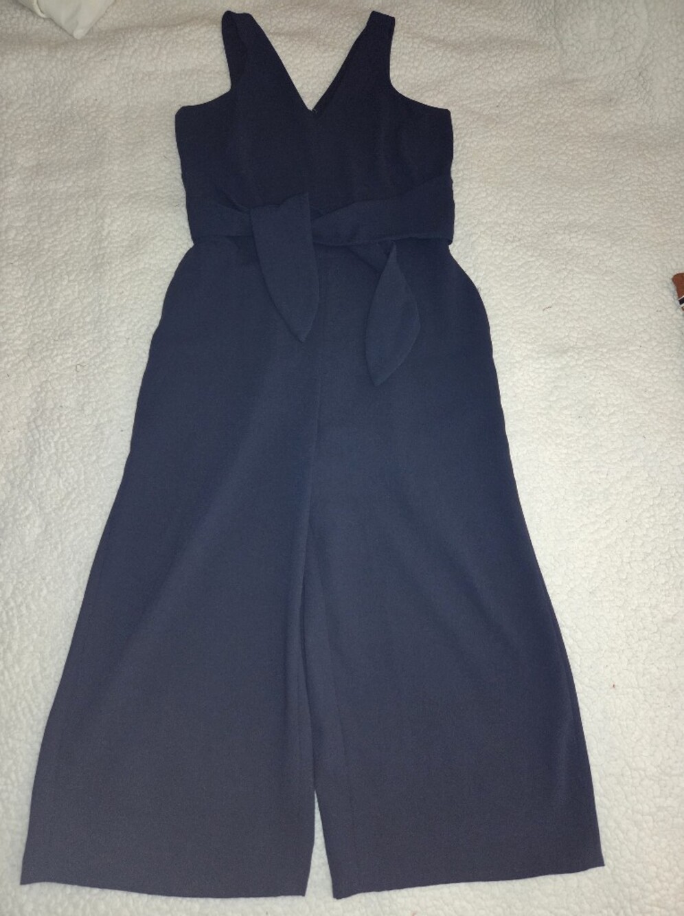 Loft Petite Cropped Jumpsuit 00P